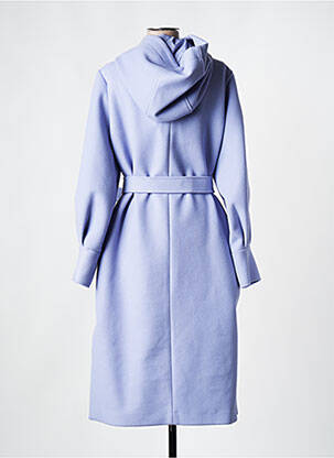 Manteau long violet TWINSET femme