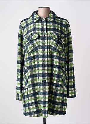 Manteau long vert PERSONA BY MARINA RINALDI femme