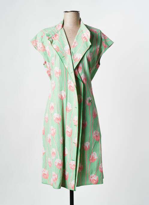 Robe mi-longue vert KENZO pour femme