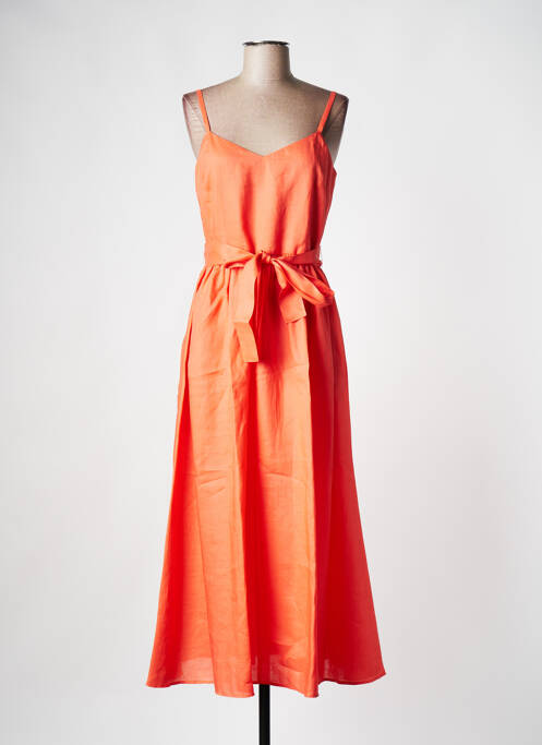 Robe longue orange MAX&CO. pour femme