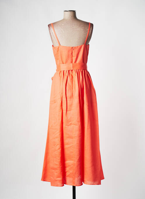 Robe longue orange MAX&CO. pour femme
