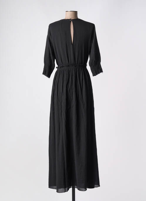 Robe longue noir POMANDERE pour femme