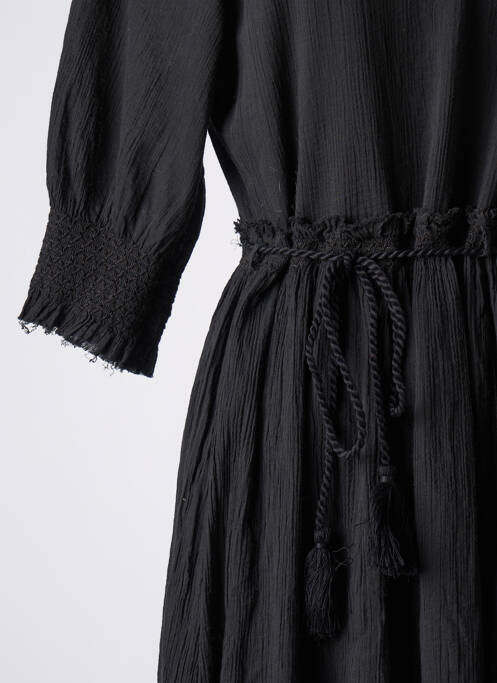 Robe longue noir POMANDERE pour femme