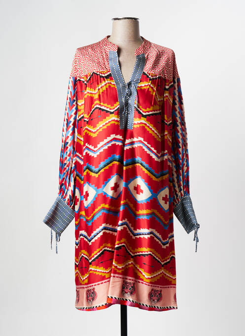 Robe courte multicolore SAK'S pour femme