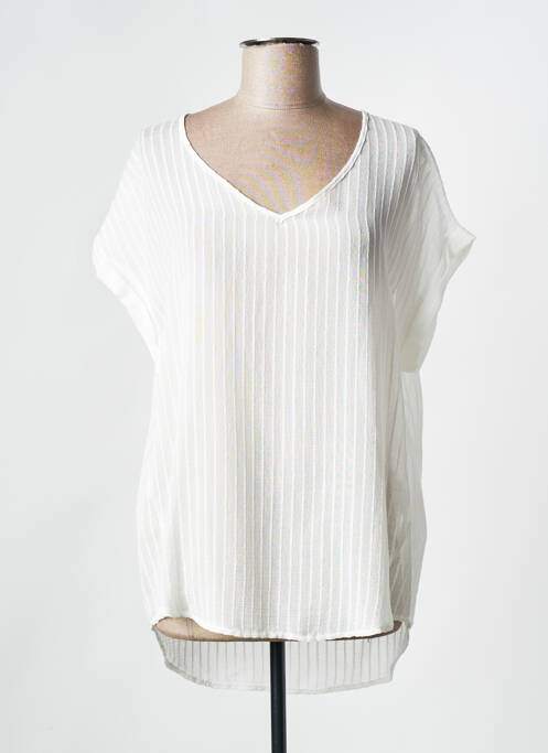 Top blanc PLEASE pour femme