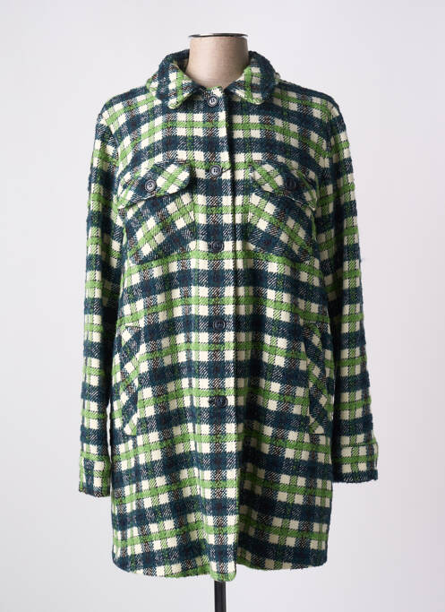 Manteau long vert PERSONA BY MARINA RINALDI pour femme