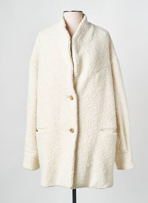Manteau court beige IRO pour femme