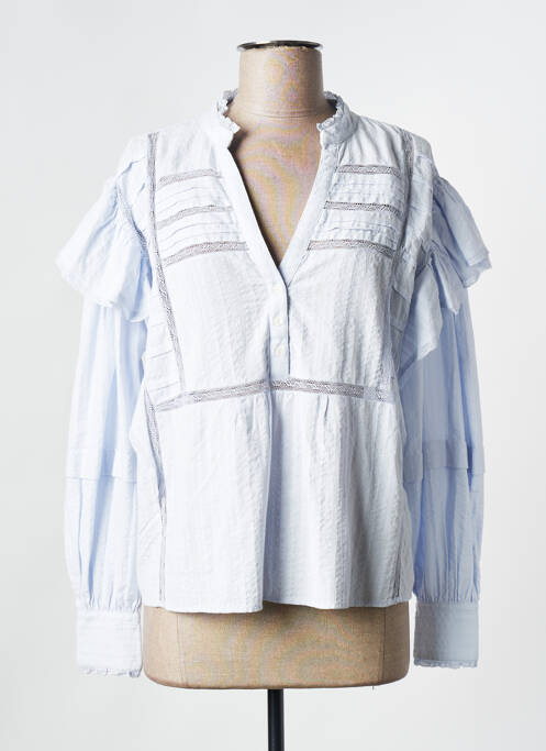 Top bleu TWINSET pour femme