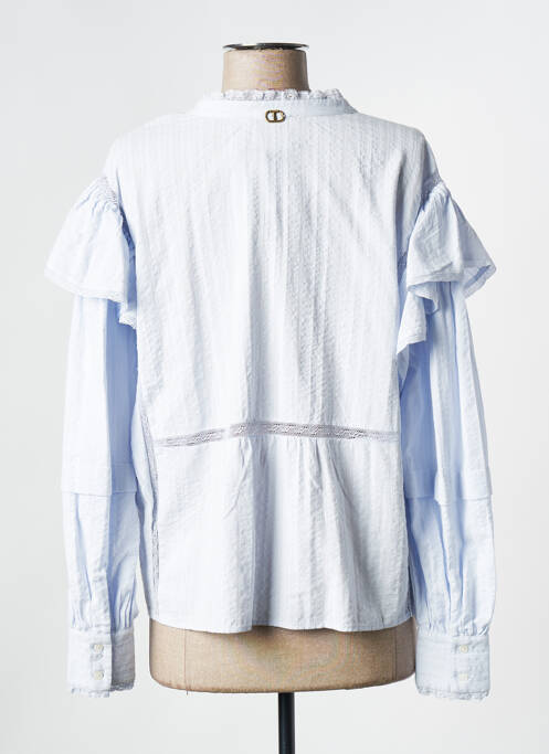 Top bleu TWINSET pour femme