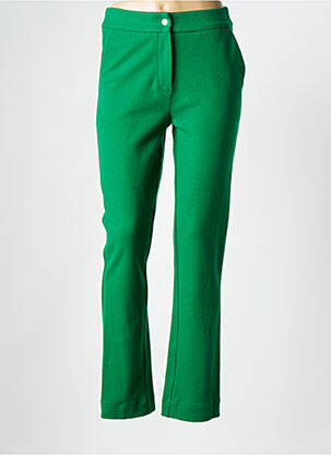 Pantalon droit vert COLLECTORS CLUB femme