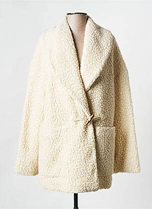 Manteau court beige COLLECTORS CLUB femme