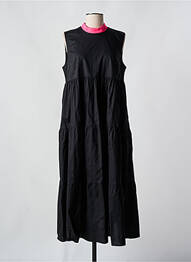Robe mi-longue noir TWINSET femme