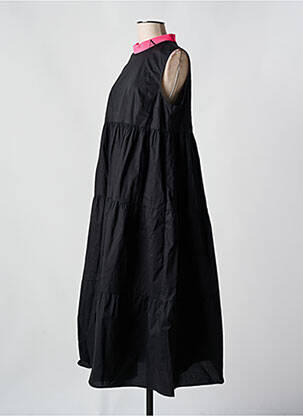 Robe mi-longue noir TWINSET femme