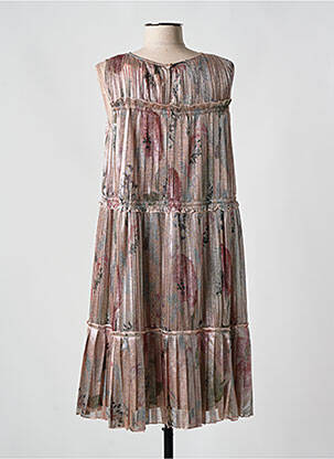 Robe courte rose MAX&CO. femme