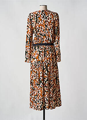 Robe longue marron LA PETITE FRANCAISE femme