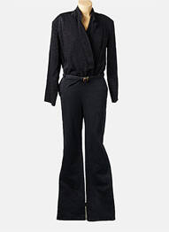 Combi-pantalon noir PINKO femme