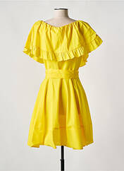 Robe courte jaune TWINSET pour femme seconde vue