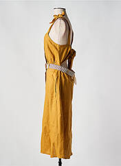 Robe mi-longue orange LA PETITE FRANCAISE pour femme seconde vue
