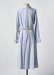 Robe mi-longue bleu LA PETITE FRANCAISE pour femme seconde vue