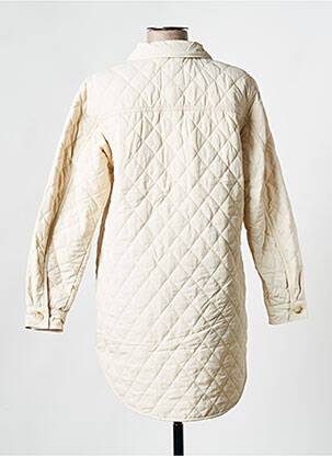 Doudoune beige OBJECT femme