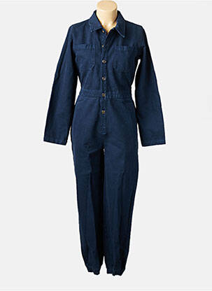 Combi-pantalon bleu THE NEW SOCIETY femme