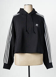 Sweat-shirt noir ADIDAS femme
