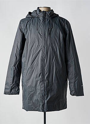 Coupe-vent gris RAINS femme