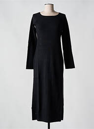 Robe mi-longue noir TWINSET femme