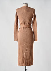 Robe mi-longue marron LA PETITE FRANCAISE pour femme seconde vue