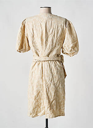 Robe courte beige OBJECT femme