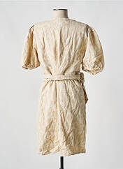 Robe courte beige OBJECT pour femme seconde vue