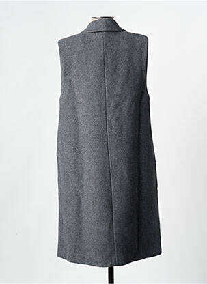 Manteau long gris SAMSOE & SAMSOE femme