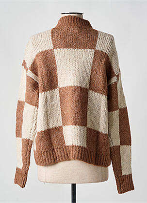 Pull marron VILA femme