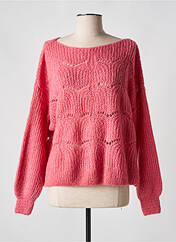 Pull maternité rose NEUVIÈME CIEL pour femme seconde vue