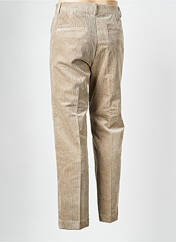 Pantalon droit marron SAMSOE & SAMSOE pour homme seconde vue