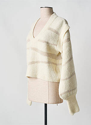 Pull blanc SESSUN femme