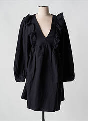 Robe courte noir ROSAE pour femme seconde vue