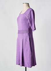 Robe courte violet MAX&CO. pour femme seconde vue