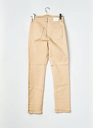 Jeans coupe droite beige VILA femme