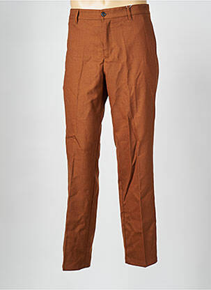 Pantalon droit marron SAMSOE & SAMSOE homme