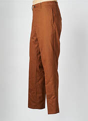 Pantalon droit marron SAMSOE & SAMSOE pour homme seconde vue
