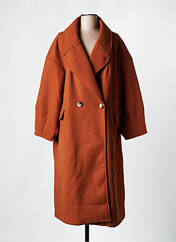 Manteau long marron MAT FASHION pour femme seconde vue