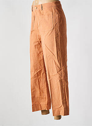 Pantalon large orange GRACE & MILA femme