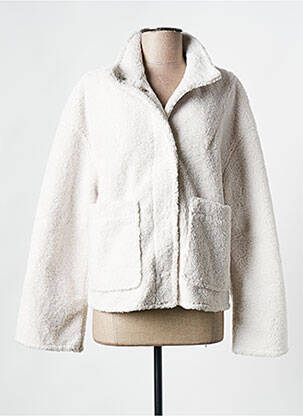Manteau court blanc SAMSOE & SAMSOE femme
