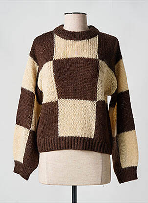 Pull beige OBJECT femme