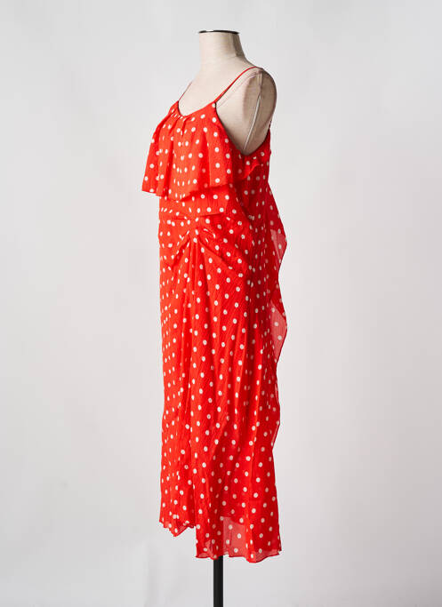 Robe mi-longue orange ESSENTIEL ANTWERP pour femme