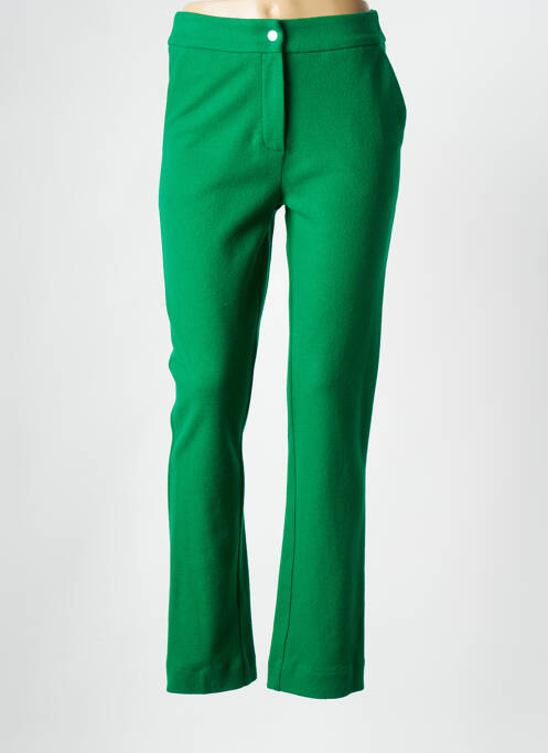 Pantalon droit vert COLLECTORS CLUB pour femme