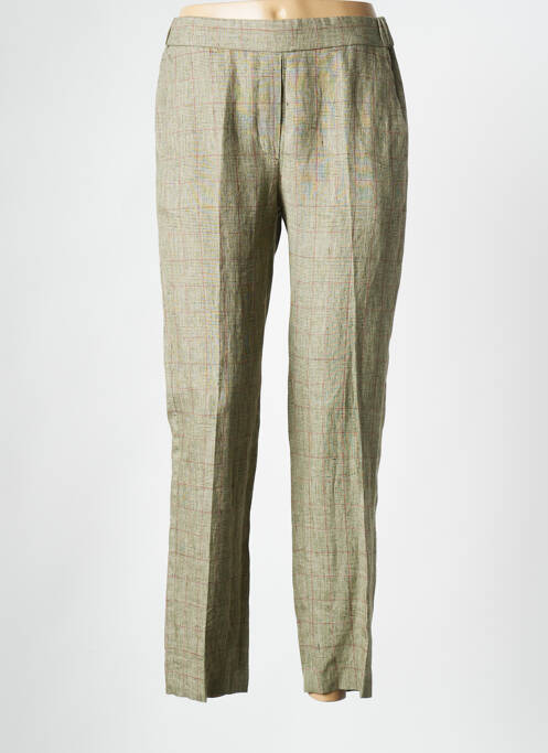 Pantalon droit vert DIEGA pour femme