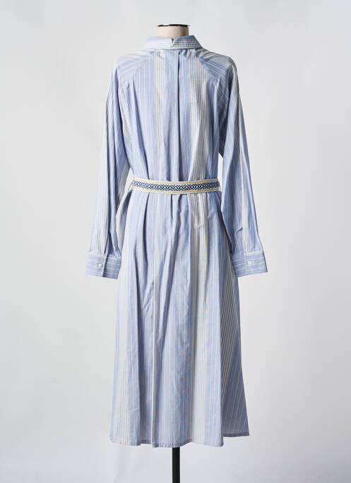 Robe mi-longue bleu LA PETITE FRANCAISE femme