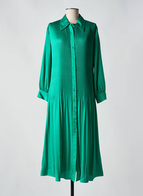 Robe mi-longue vert TWINSET pour femme